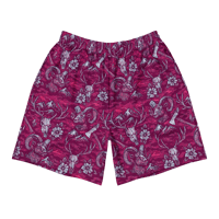 Image 1 of Wildrose Camo Unisex Athletic Shorts