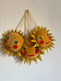 Image 3 of Gold Hanging Sun Charm 1
