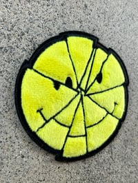 Image 3 of RR #169 Fuzzy Cracked Smile Patch