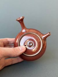 Image 3 of Iron Red Kyusu #2 - 160ml