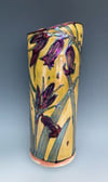 “Bluebell” flambé lustre vase 