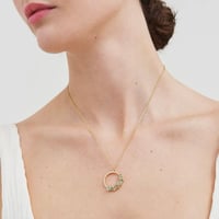 Image 3 of Fable Floral Wreath Necklace