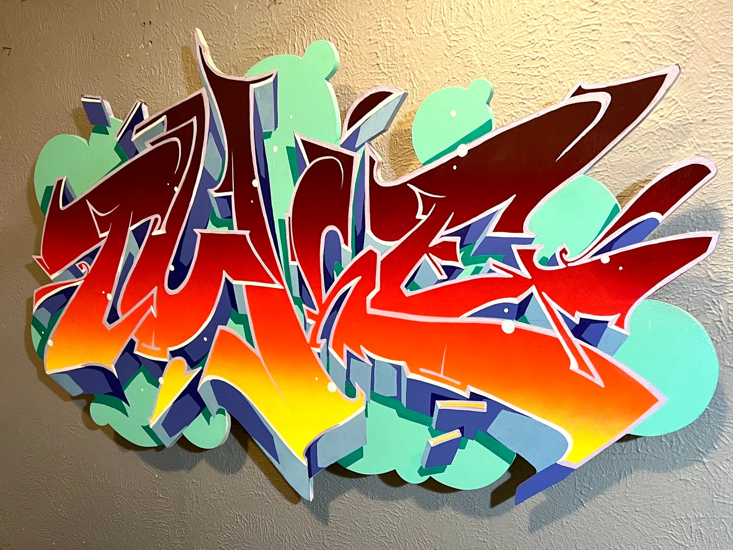 Image of Tuke wood panel cutout