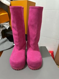 Image 8 of TEDDY HEEL BOOTS