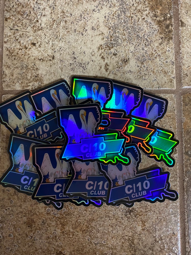 Image of *new* - Holographic state stickers