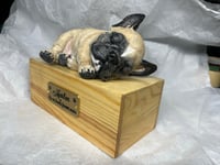 Image 13 of Custom Engraved French Bulldog Urn Handpainted To Your Photos