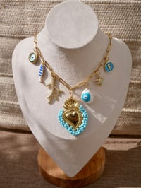 Image 1 of Santorini Charm Necklace