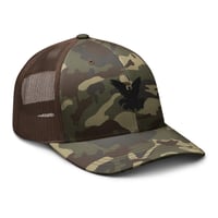 Image 13 of DIVINELY PROTECTED Camouflage trucker hat