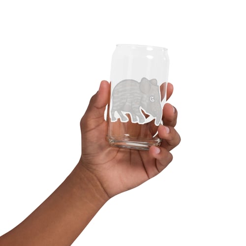 Image of Travis Tapir Can-shaped glass