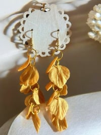 Image 2 of Floral Pedal Danglies 