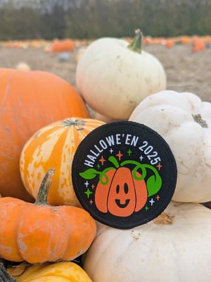 Image of Hallowe'en 2025 pumpkin patch / badge copy