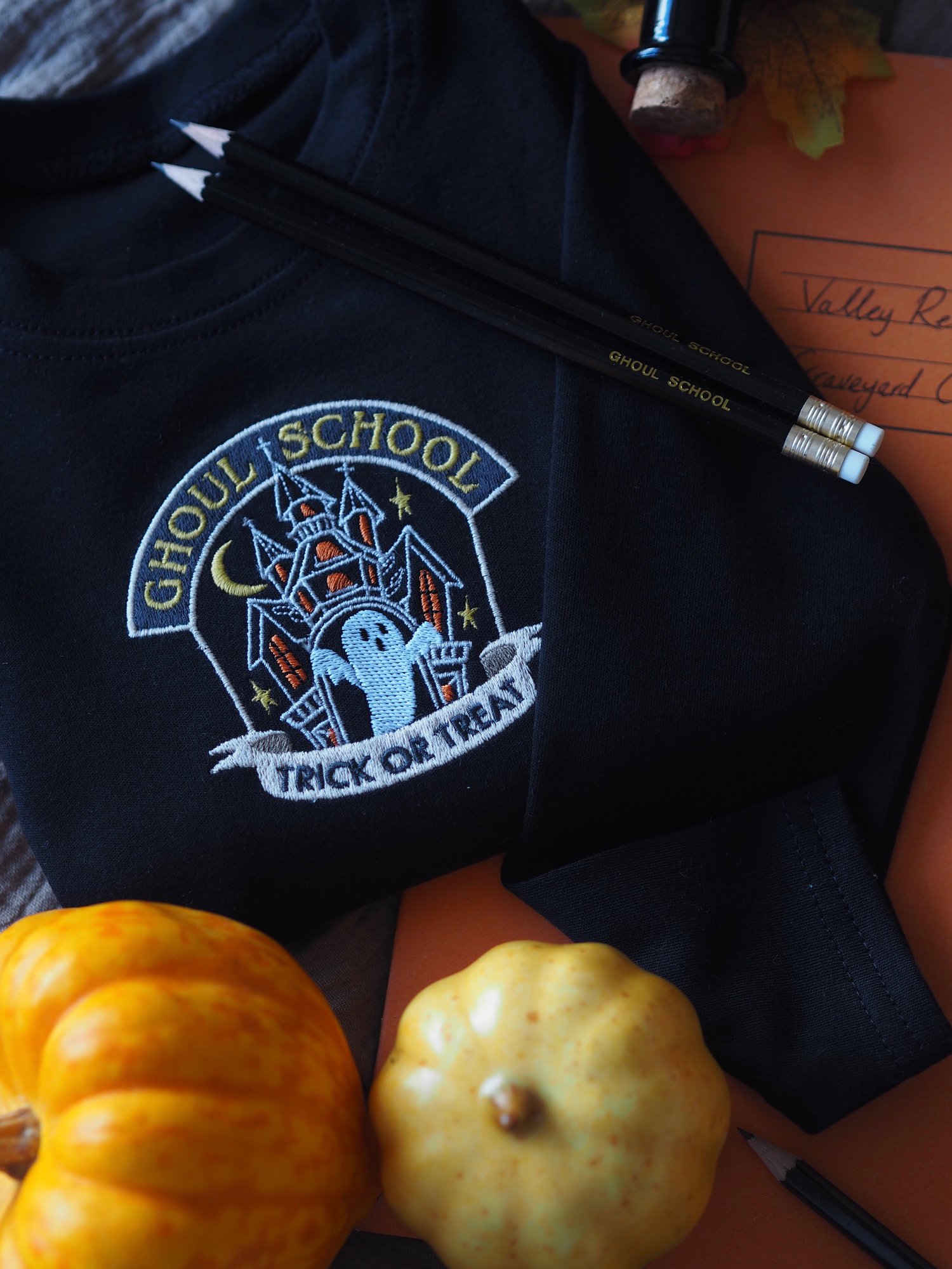 Image of Ghoul School - Long Sleeve Tee, Black 