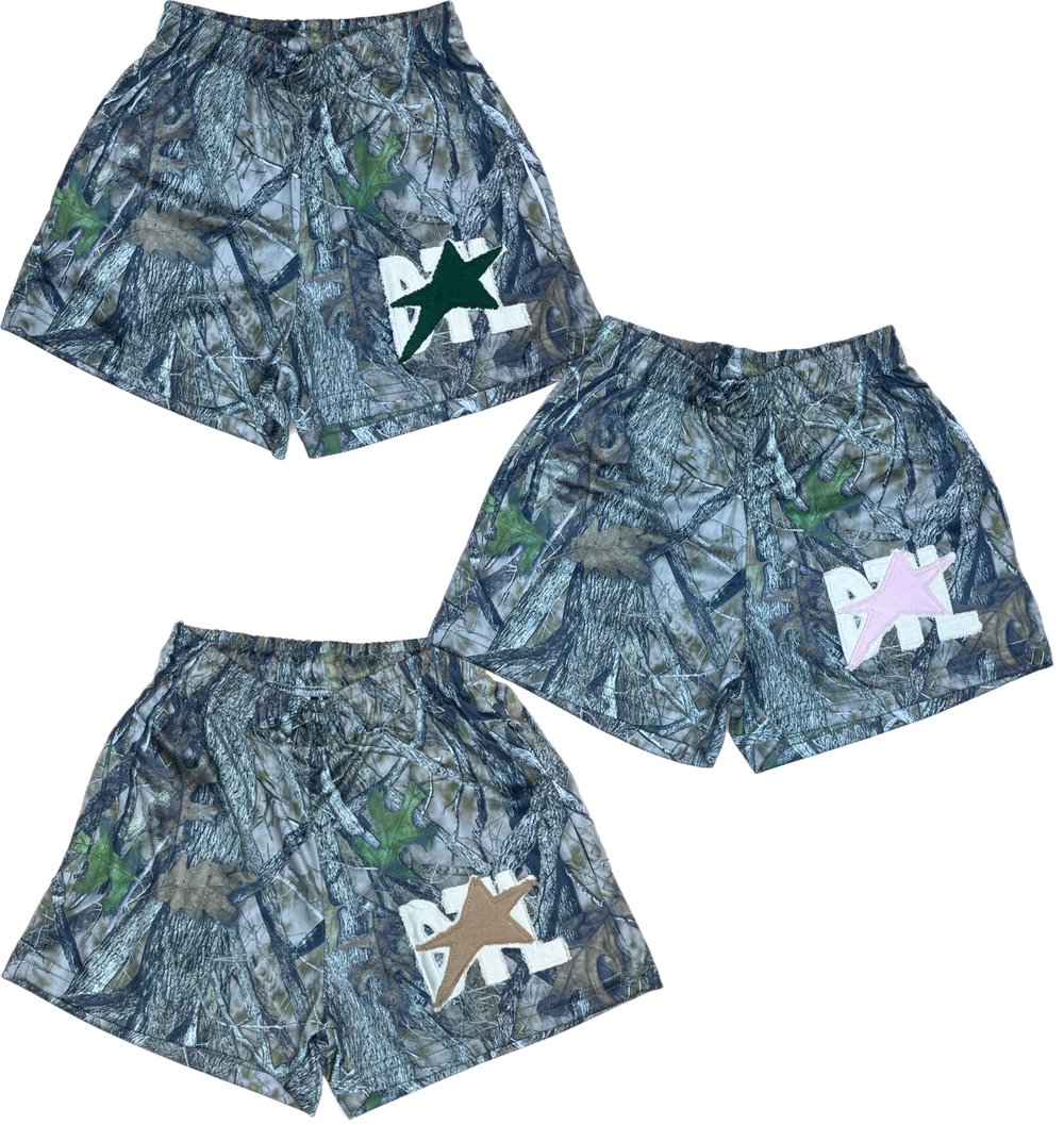 Image of Womens Hunter Camo DTL Shorts