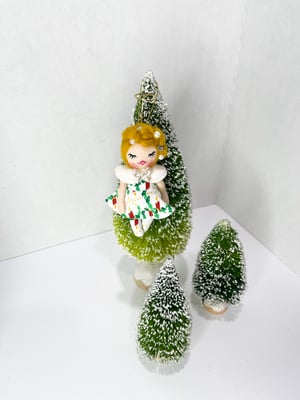 Image of Angel Girl Holiday Doll Ornament