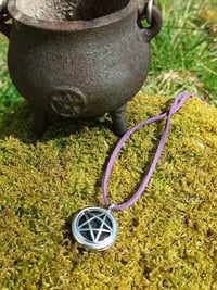 Image 9 of Choice of crystal, pentacle locket 