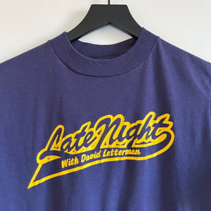 Image of 'Late Night with David Letterman' T-Shirt