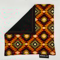Image 3 of Abstract - Orange Aztec