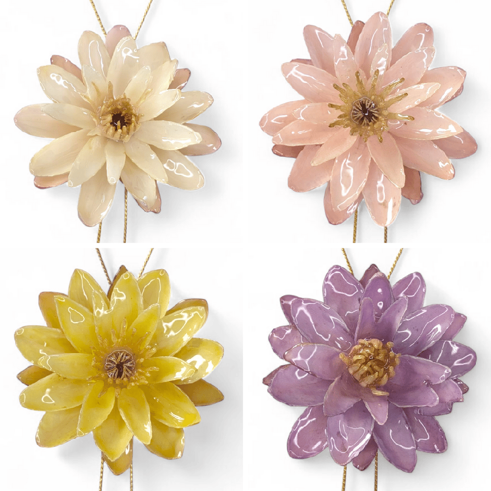 Image of Lotus Slider Necklace