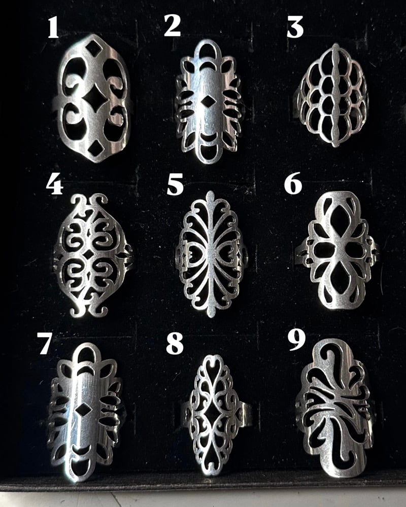 Image of “fantasy” rings