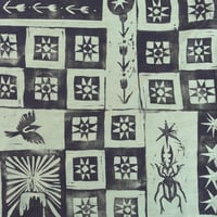 Image 3 of Green Patchwork Bandana