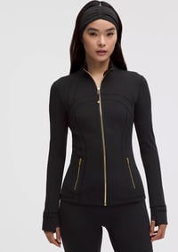 Bbl jacket with gold zipper 