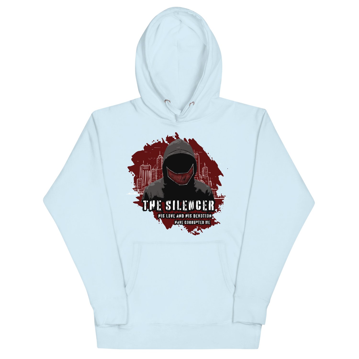 Image of The silencer officially licensed under your scars Unisex Hoodie