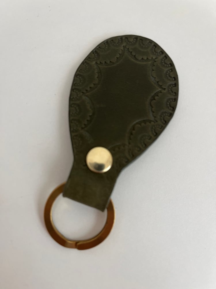 Image of Olive Vachetta Keychain