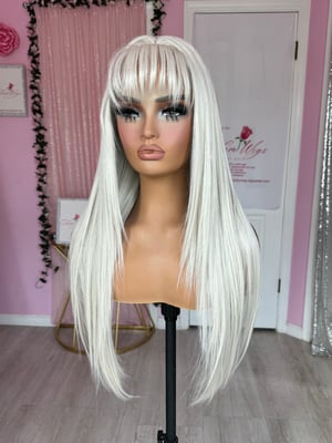 Image of icy bangs luxury pre cut lace (ready to ship) 