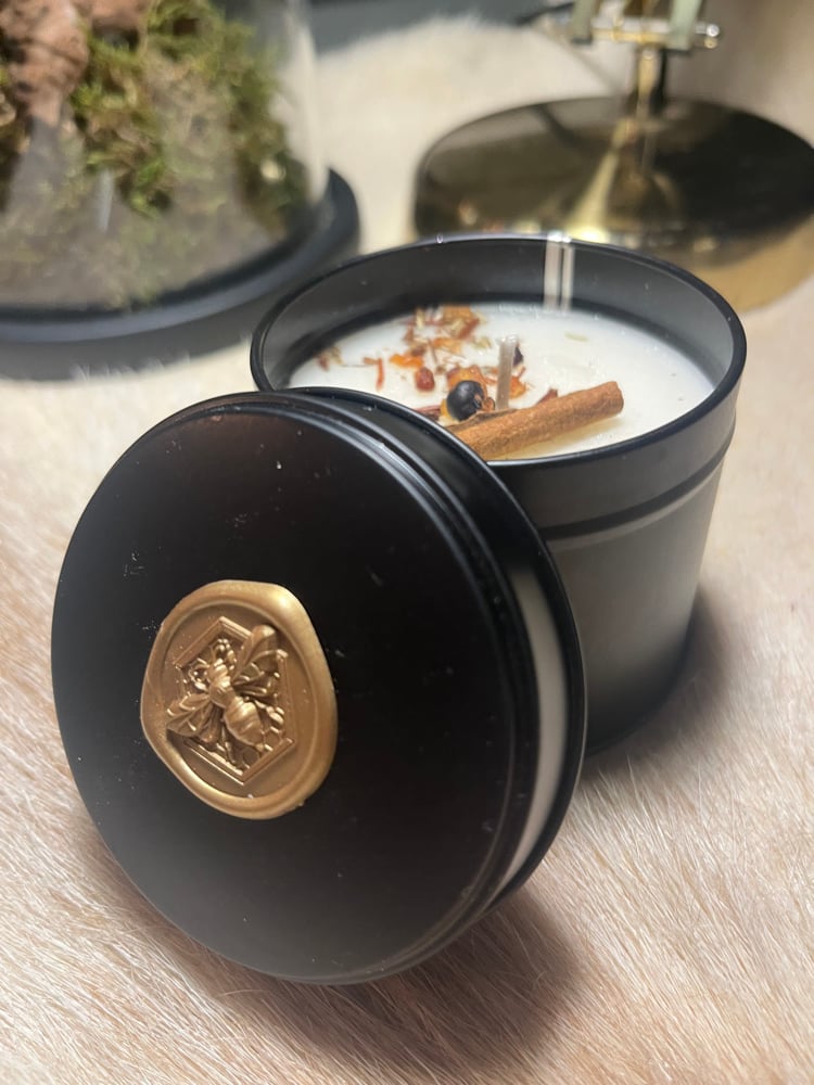 Image of Organic Cinnamon Essential Oil Coconut Wax Candles