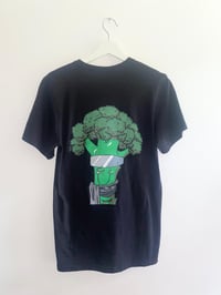 Black Shady Broc Tee  / BROCCOLI LEGENDS