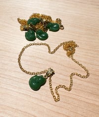 Image 3 of Sleeping Fox Pendant Necklace