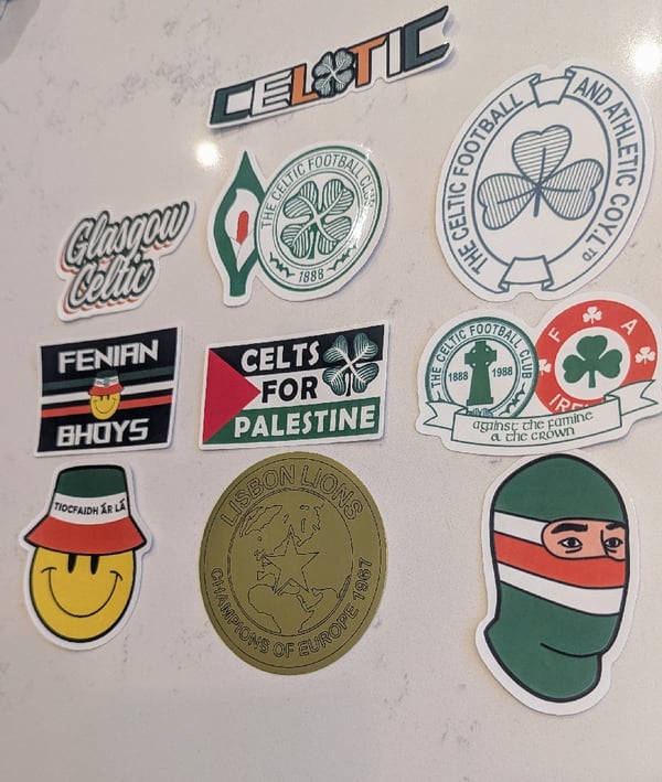 Image of Celtic Sticker Pack 20 stickers