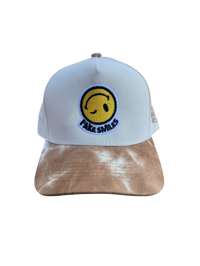 Image 1 of Tan tie dye SnapBack 