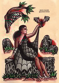 Cemetery bat mini flash