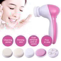 Image 4 of Electric Facial Cleaner 5 IN 1 Face Cleansing Brush Wash Machine Spa Skin Care Massager Blackhead Cl