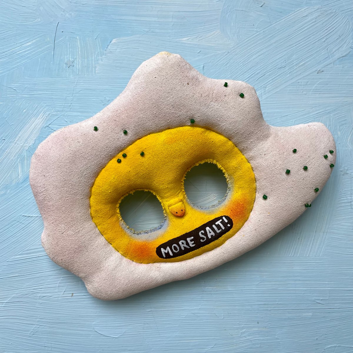 Image of Fried Egg Blythe Mask