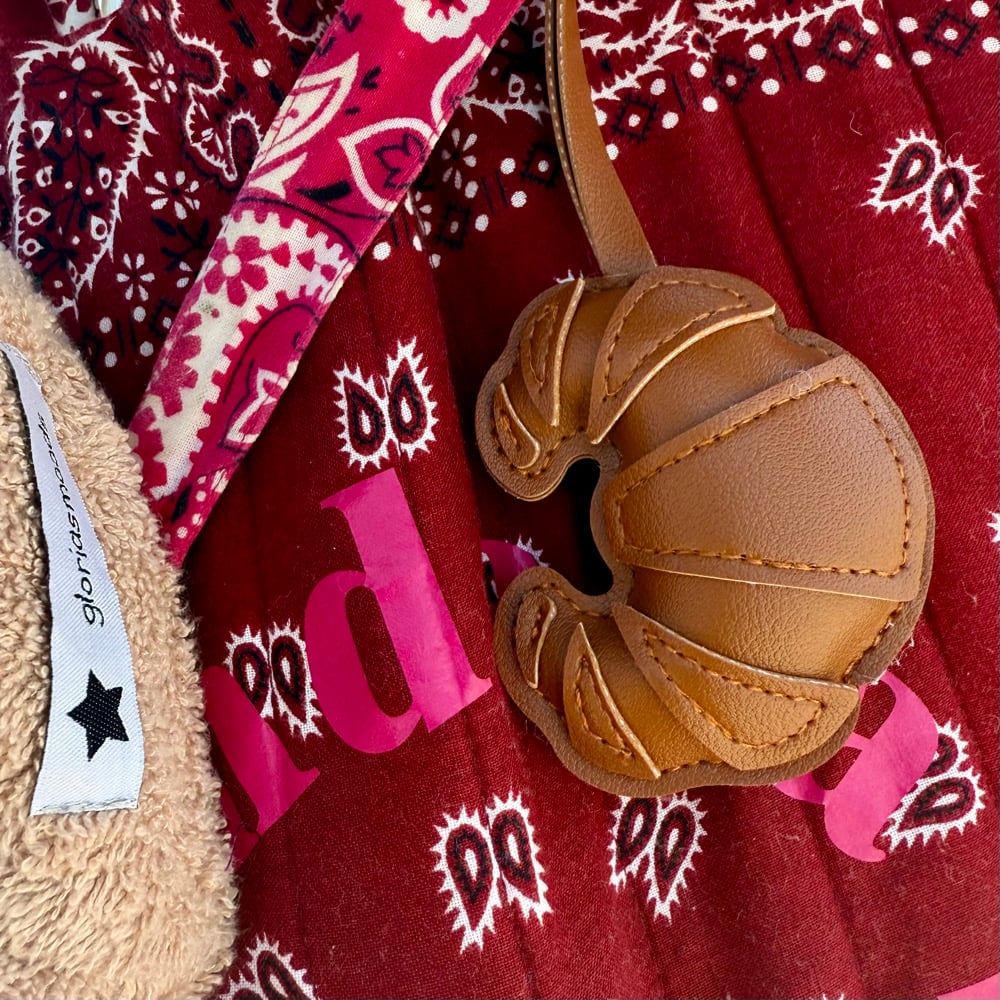 Image of BAG CHARMS CROISSANT