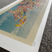 Image 2 of Lovers in Japan - hand pulled screen print by Jon Mackay 