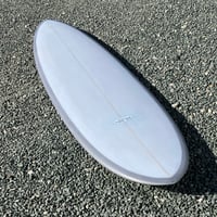 Image 11 of 7-3 SuperFrog Mid Length Surfboard Epoxy Laminate FCS11 Fins  