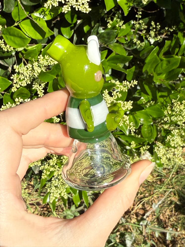 Image of Keroppi Fan-rio Puffco Peak Dry Top