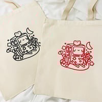 Image 1 of BMO Floral Tote Bag