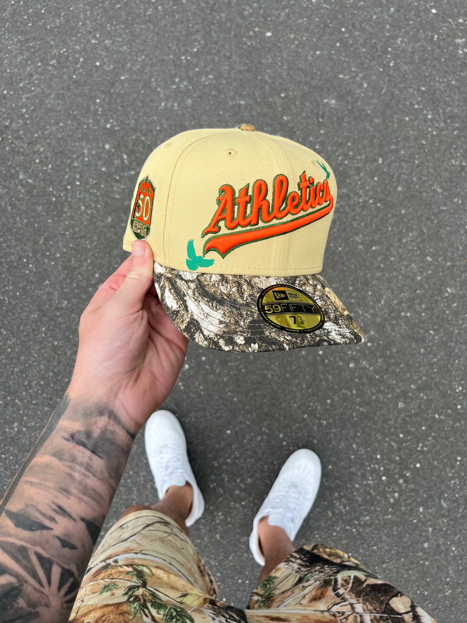 Custom Oakland Athletics Trucker Hat