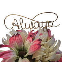 Image 2 of Always Infinity Cake Topper