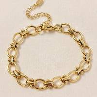Oval Link  Bracelet