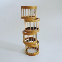 Image 2 of Wooden Spindle Napkin Rings 