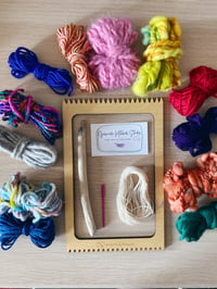 Image 1 of Weaving Kit with Fiber Pack E