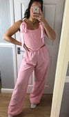 Valentines corset, trousers and scrunchie set