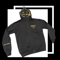 Image 1 of Full-Zip SayLess Jacket (Black/Gold metallic)