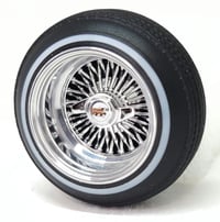 Image 8 of 1:25 13" straight lace chrome