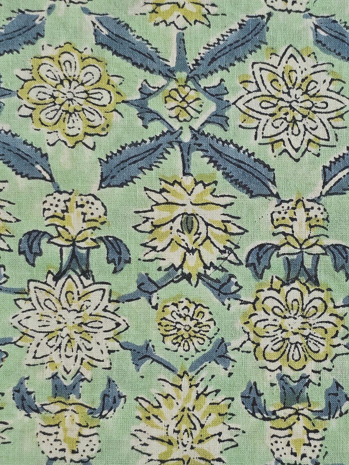 Image of Namaste fabric menthe à l'eau 